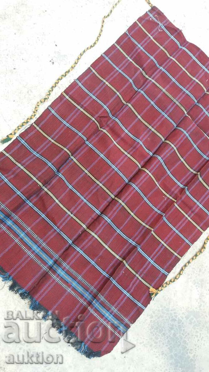 RENAISSANCE PATTERNED WOOL APRON - 6 RENAISSANCE PATTERNED WOOL APRON - 6