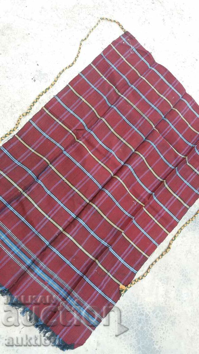 RENAISSANCE PATTERNED WOOL APRON - 7 RENAISSANCE PATTERNED WOOL APRON - 7