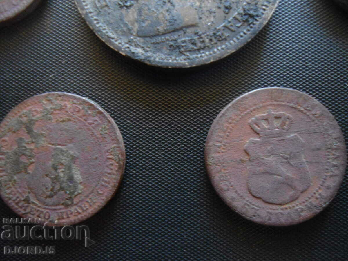 Lot of old coins, 6 pieces - 7 Lot of old coins, 6 pieces - 7