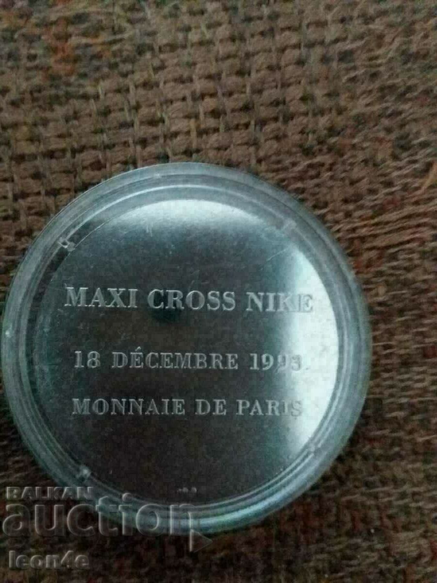 Jeton de medalie Placă Franța cu preț 5.00 BGN | € 2.56 Jeton de medalie Placă Franța cu preț 5.00 BGN | € 2.56