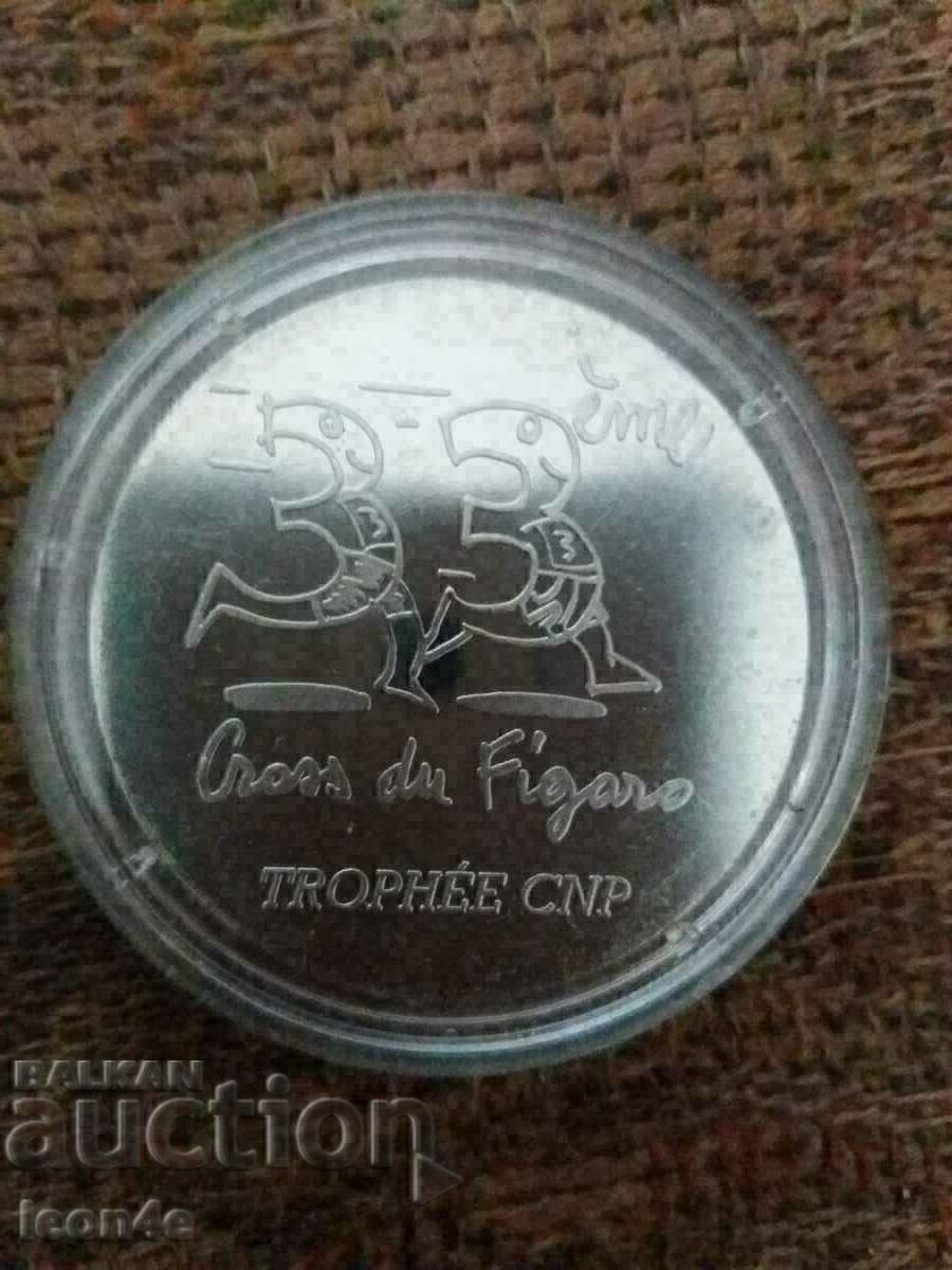 Jeton de medalie Placă Franța Jeton de medalie Placă Franța