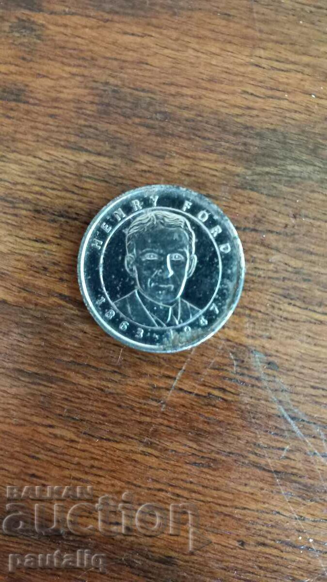 PLAQUE STARRING HENRY FORD with price 3.00 BGN | € 1.53 PLAQUE STARRING HENRY FORD with price 3.00 BGN | € 1.53