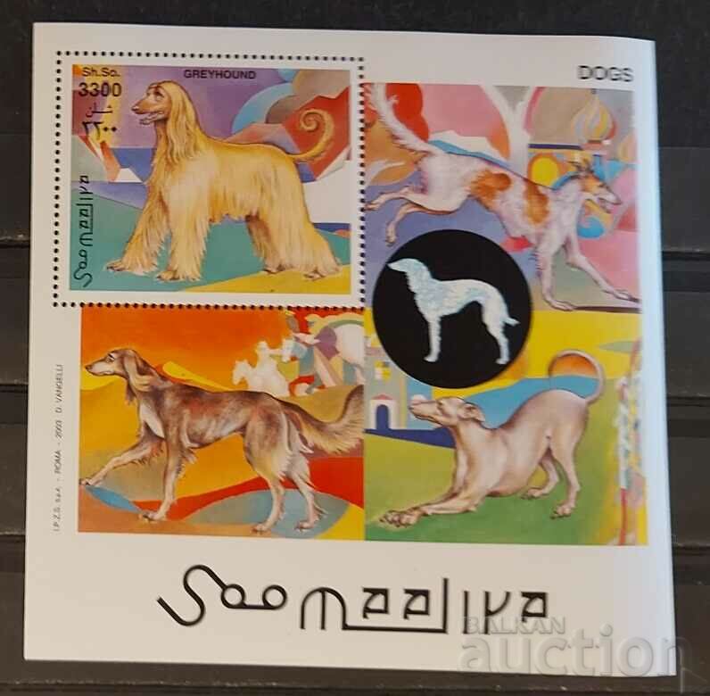 Somalia 2003 Fauna/Dogs Block MNH