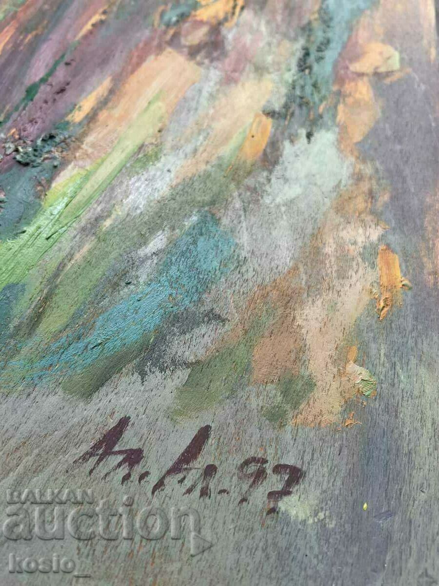 Oil painting Al. Alexandrov with price 80.00 BGN | € 40.90 Oil painting Al. Alexandrov with price 80.00 BGN | € 40.90