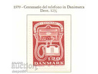 1979. Дания. 100-годишнината на датския телефон.