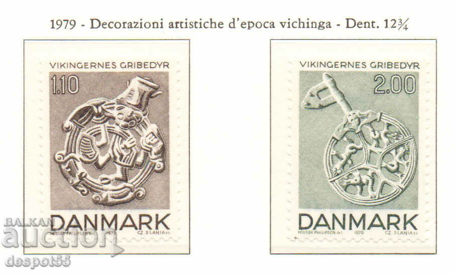 1979. Дания. Викингско изкуство.