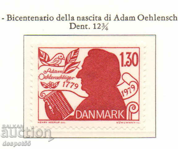 1979. Δανία. 200 χρόνια από τη γέννηση του ποιητή Adam Olenschleger