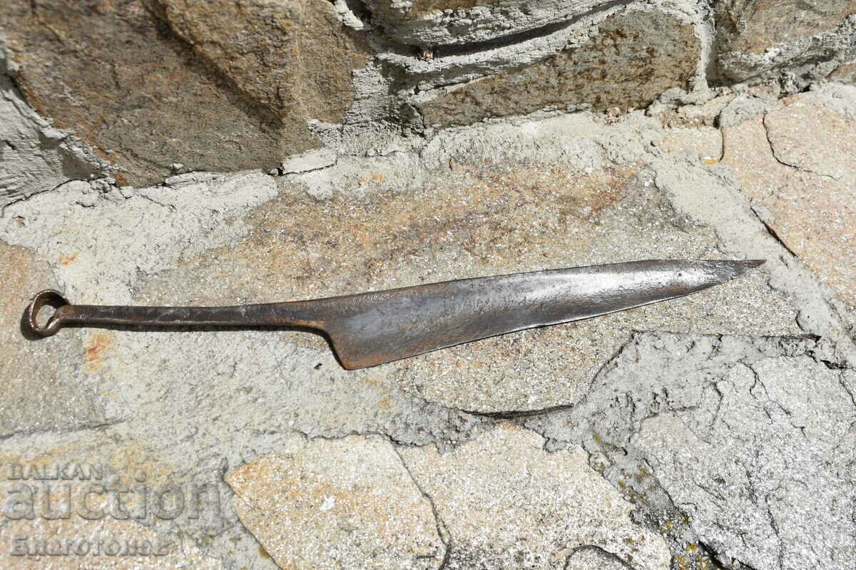 Σφυρήλατο ψαλίδι βοσκού για κούρεμα και ξύσιμο με τιμή 30.00 BGN | € 15.34 Σφυρήλατο ψαλίδι βοσκού για κούρεμα και ξύσιμο με τιμή 30.00 BGN | € 15.34