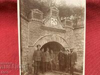 Водоотливна галерия мини Перник 1918 г.стара снимка