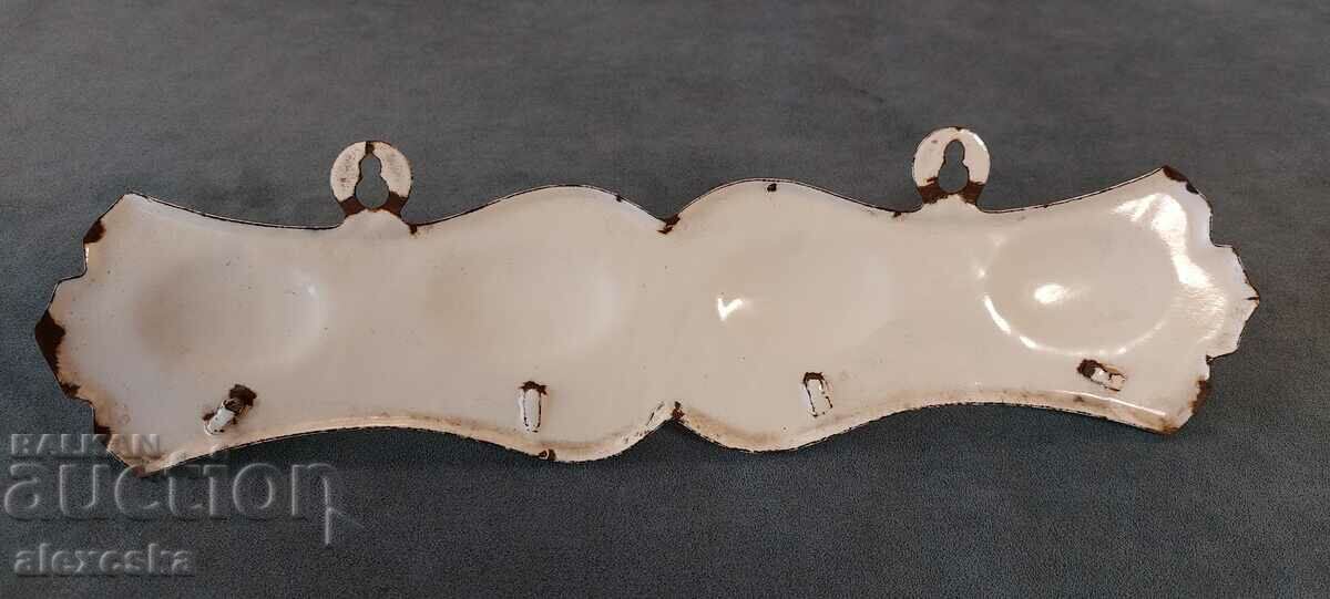 Стара емайлирана закачалка - 6 Стара емайлирана закачалка - 6