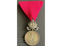 5340 Kingdom of Bulgaria Regency Medal of Merit with crown