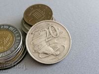 Монета - Австралия - 20 цента | 1966г.