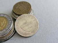 Монета - Австрия - 5 шилинга | 1969г.