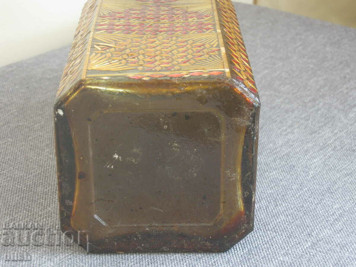 Delivery of Old bottle handmade straw art decoration landscapes Delivery of Old bottle handmade straw art decoration landscapes