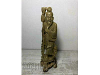 old chinese soapstone stone figure