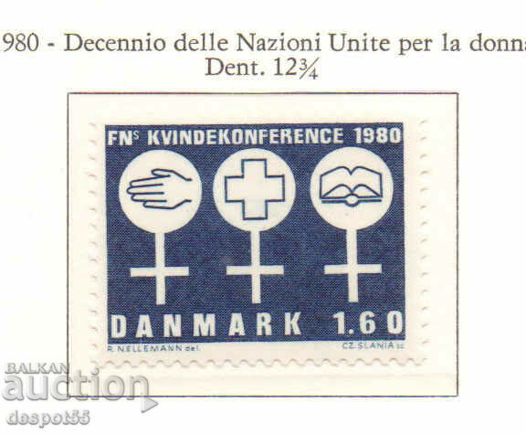 1980. Дания. Десетилетието на жените на ООН.
