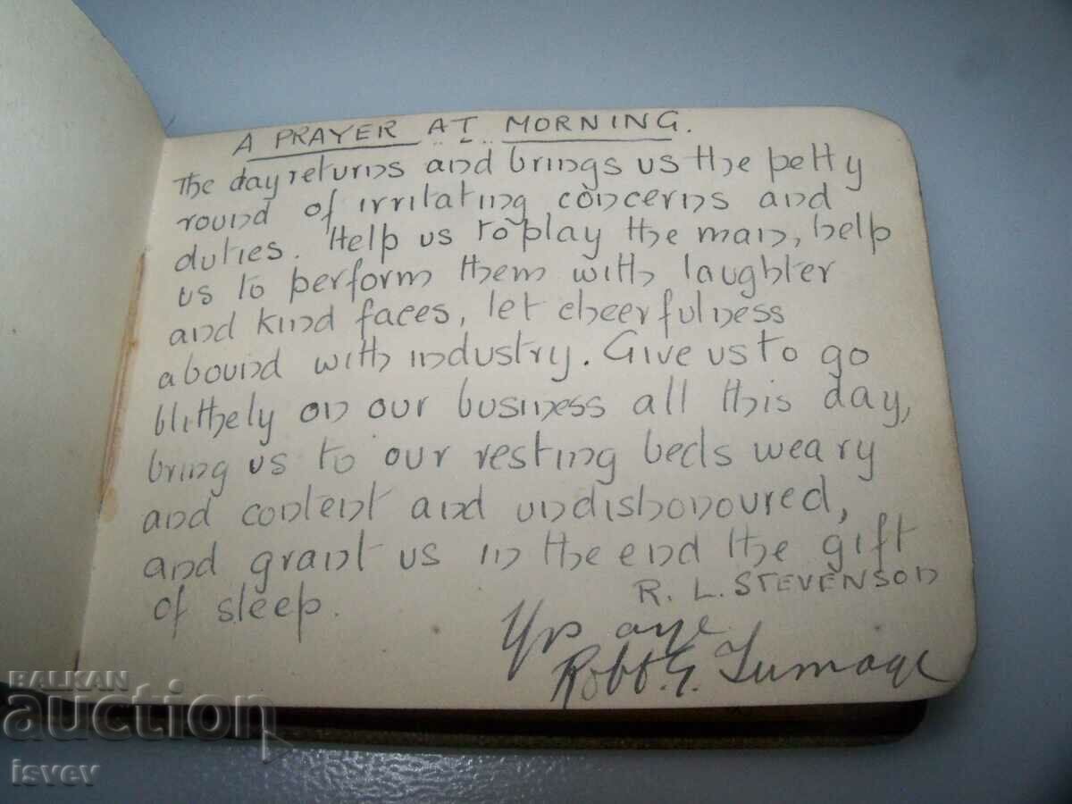 Delivery of Luxury autograph album from 1925. with drawings Delivery of Luxury autograph album from 1925. with drawings