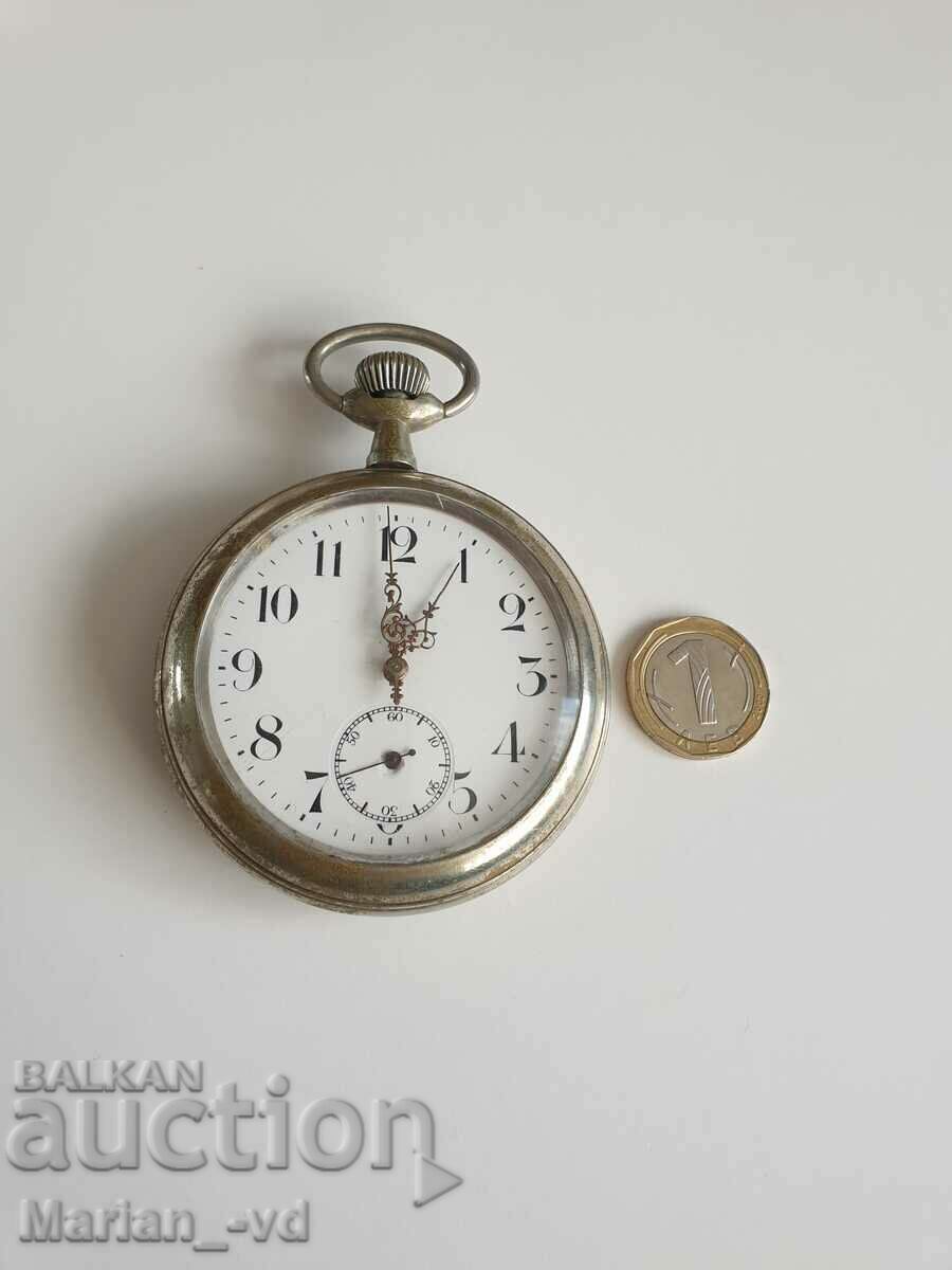 Large pocket watch with two covers - 68mm