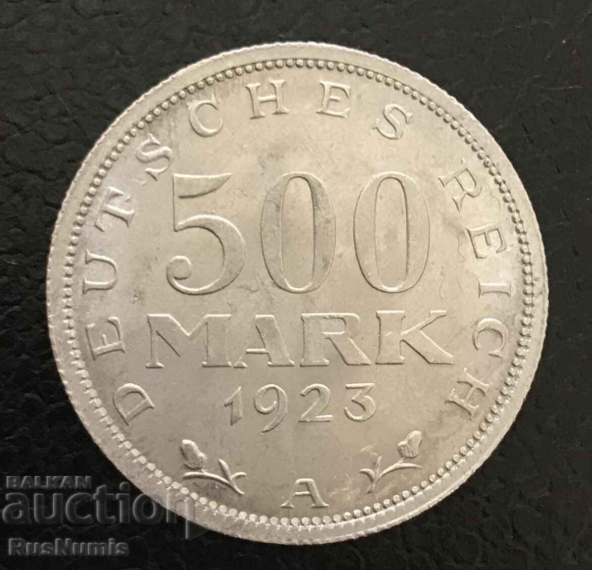 Германия. 500 марки 1923 г.(А).