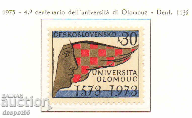 1973. Чехословакия. 400-годишнина на университета в Оломоуц.