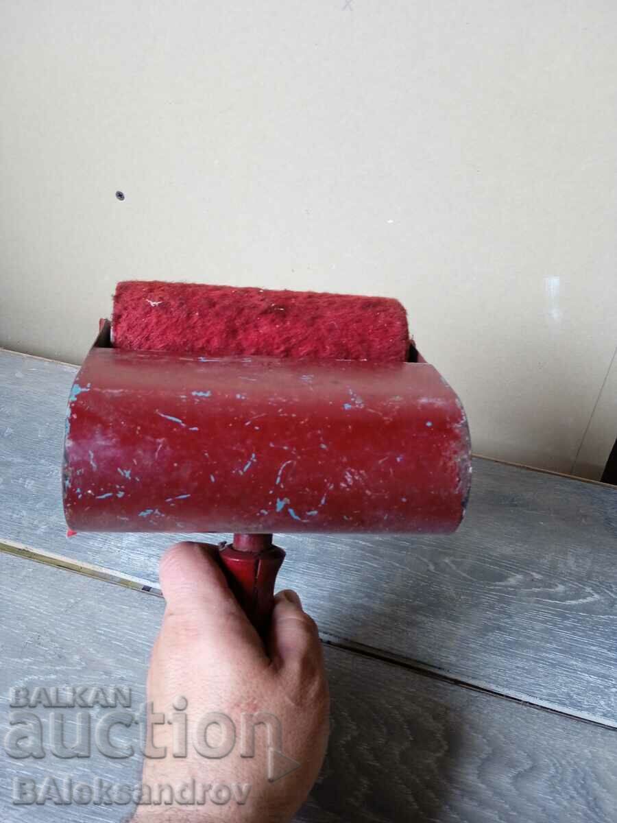 Old rare paint roller - 7