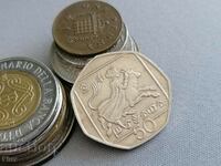 Monedă - Cipru - 50 de cenți | 1998