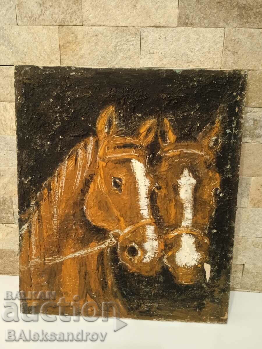 Beauty picture on canvas HORSE