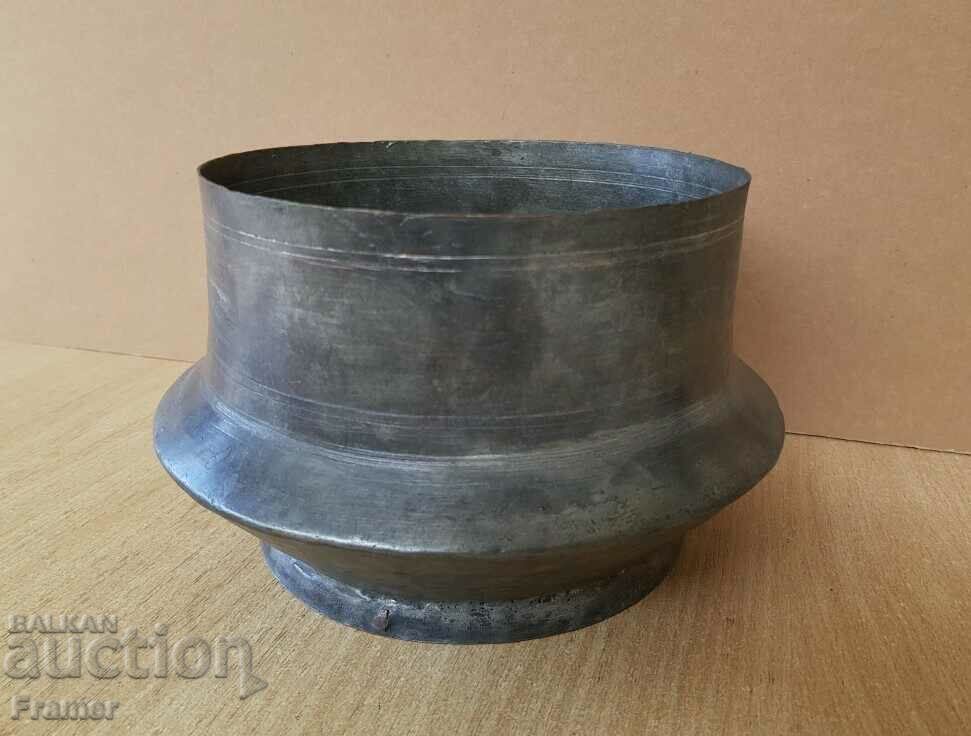 Unique Rhodope Renaissance 19th century Cup tas sahan copper with price 390.00 BGN | € 199.40 Unique Rhodope Renaissance 19th century Cup tas sahan copper with price 390.00 BGN | € 199.40