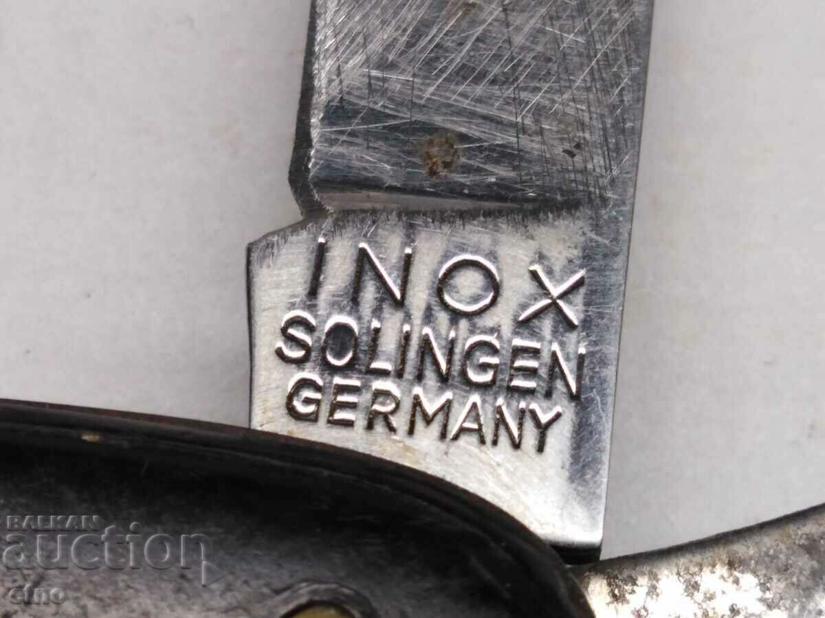 OLD GERMAN POCKET KNIFE-SOLINGEN, SOLINGEN with price 35.00 BGN | € 17.90 OLD GERMAN POCKET KNIFE-SOLINGEN, SOLINGEN with price 35.00 BGN | € 17.90