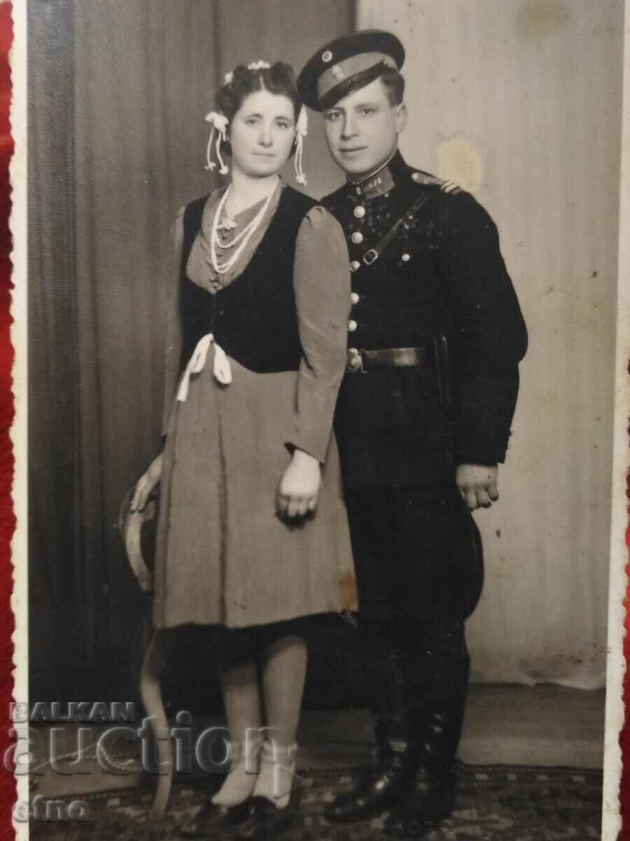 1943гЦАРСКА СНИМКА- войник, УНИФОРМА