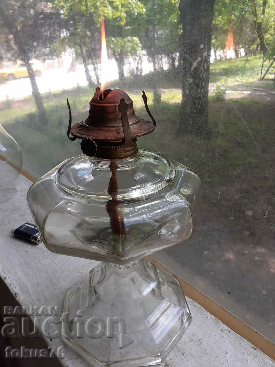 Δημοπρασία Γυάλινη λάμπα αερίου Δημοπρασία Γυάλινη λάμπα αερίου