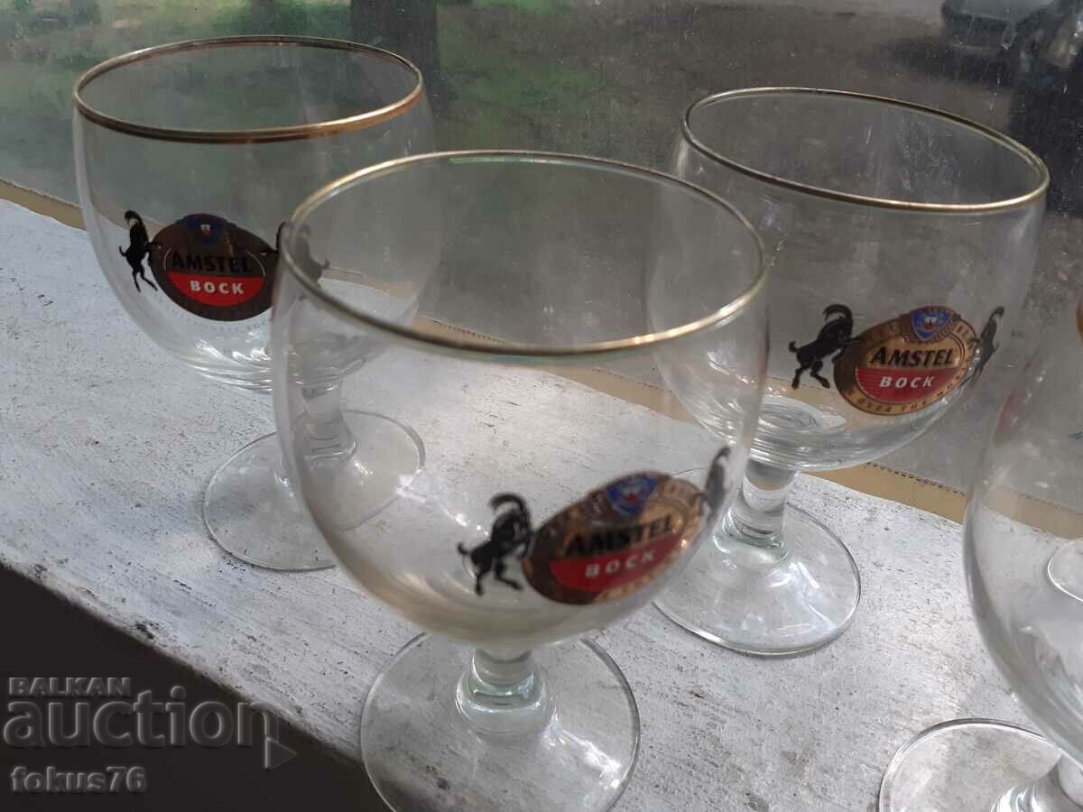 Delivery of Old beer glasses Amstel 6 pcs. Delivery of Old beer glasses Amstel 6 pcs.