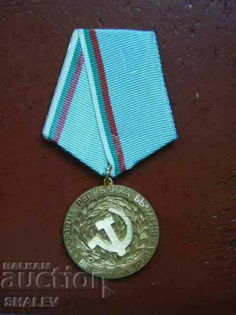 Medal "Veteran of Labor" (1974) large bearer /2/