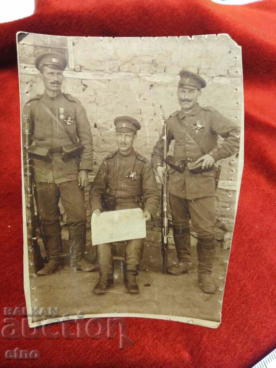 1917г,ПСВ, ЦАРСКА СНИМКА- войник, Униформа