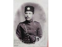 1903, ROYAL PHOTO CARDBOARD soldier, Uniform