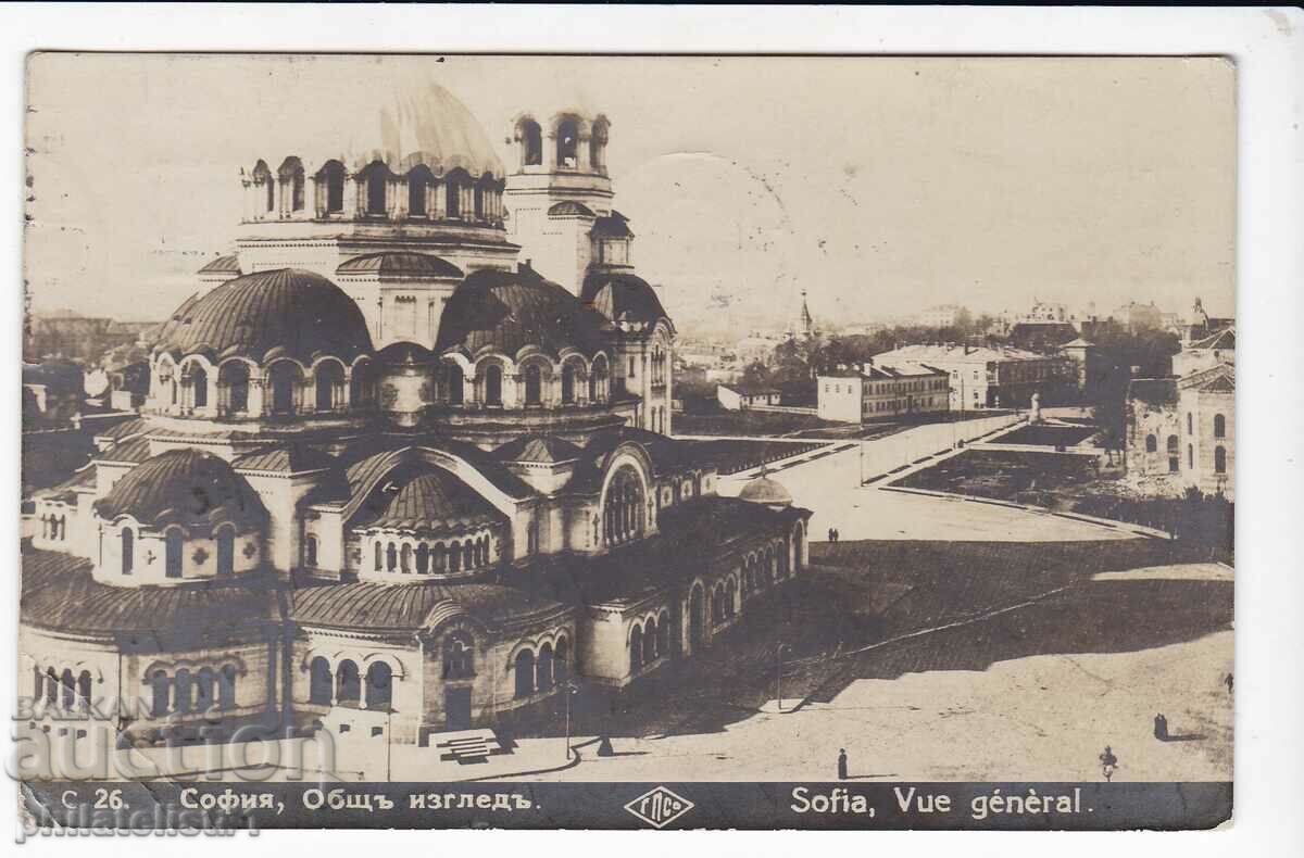OLD SOFIA ca.1926 ALEXANDER NEVSKY TEMPLE 436