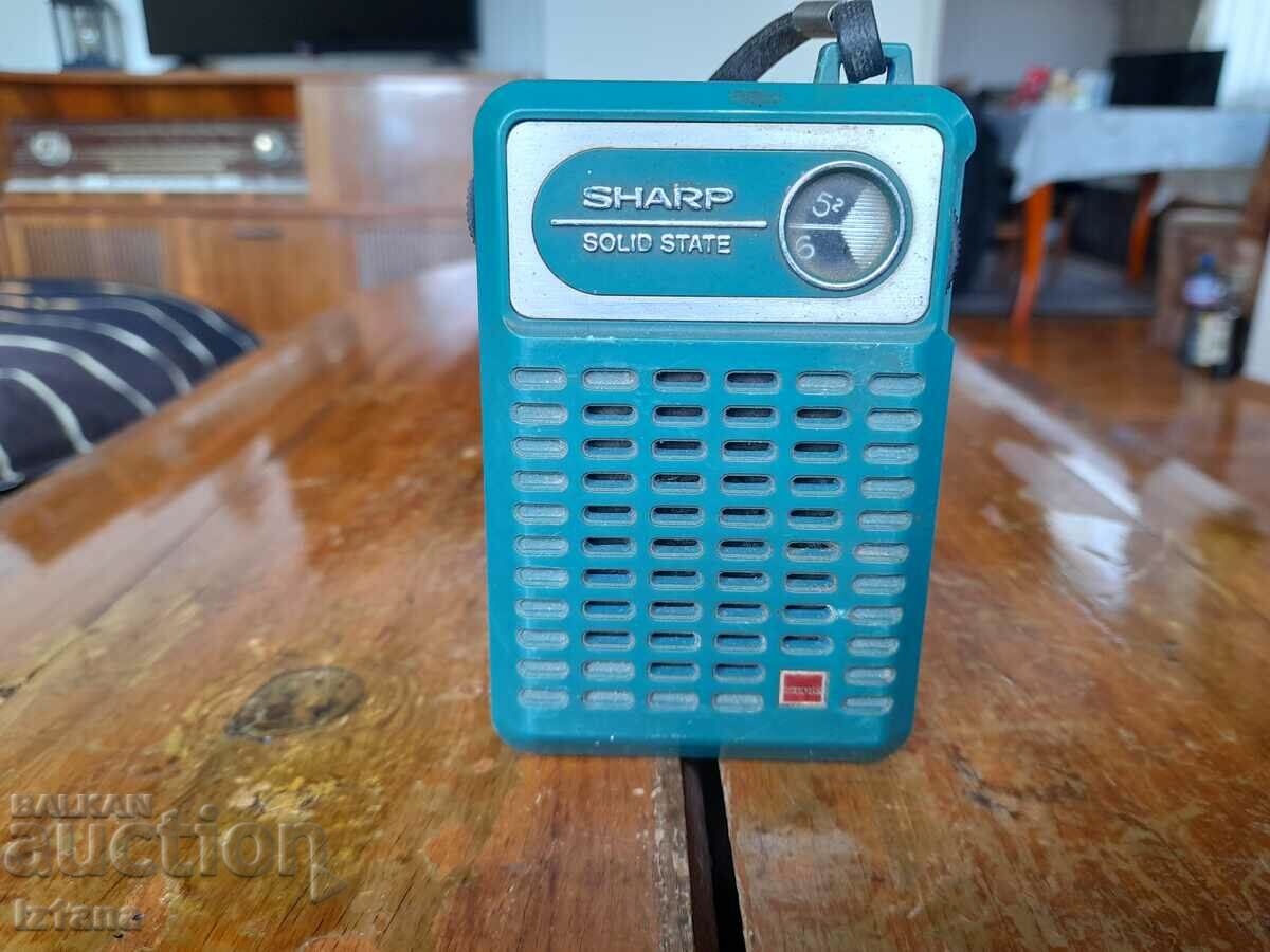 Radio veche, radio Sharp