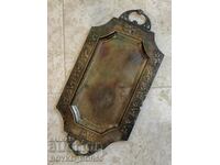 A gorgeous Antique Bronze Plated Tray from the End of the 19th c
