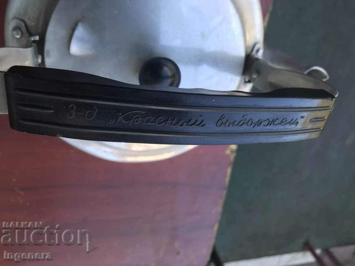 KETTLE METAL ALUMINUM OLD AND USED HEALTHY - USSR with price 17.00 BGN | € 8.69