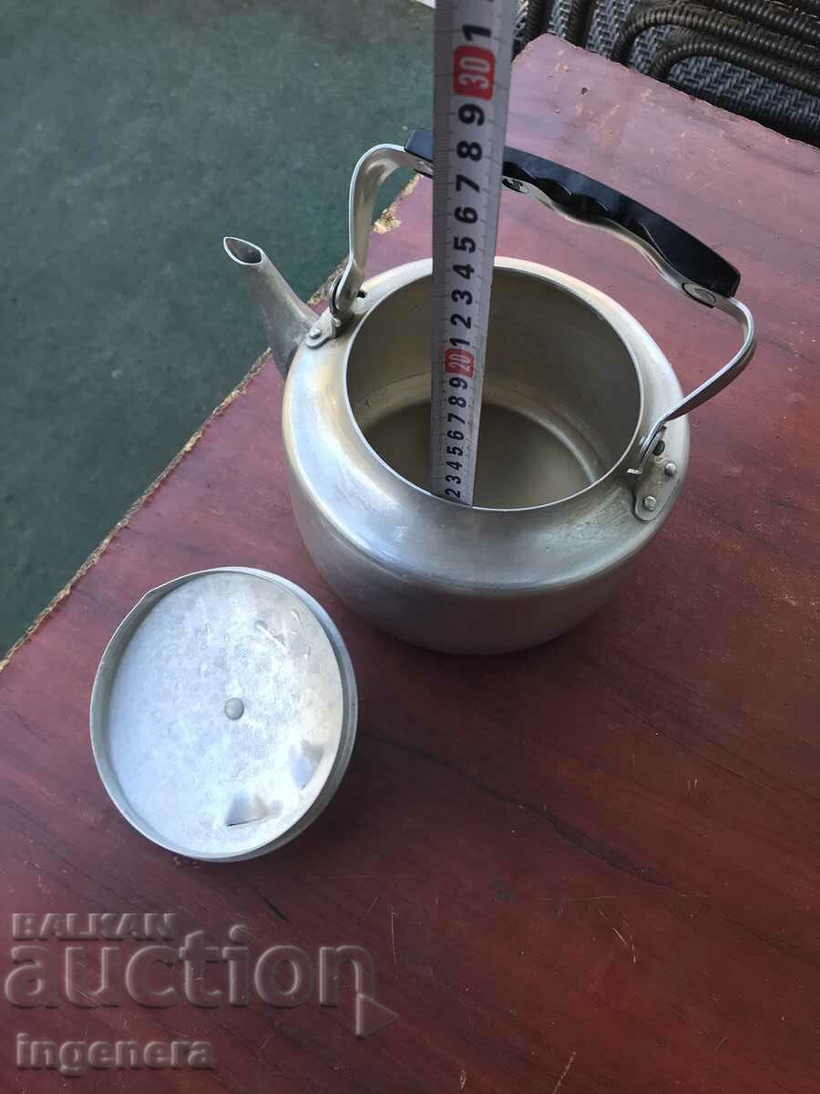 Delivery of KETTLE METAL ALUMINUM OLD AND USED HEALTHY - USSR