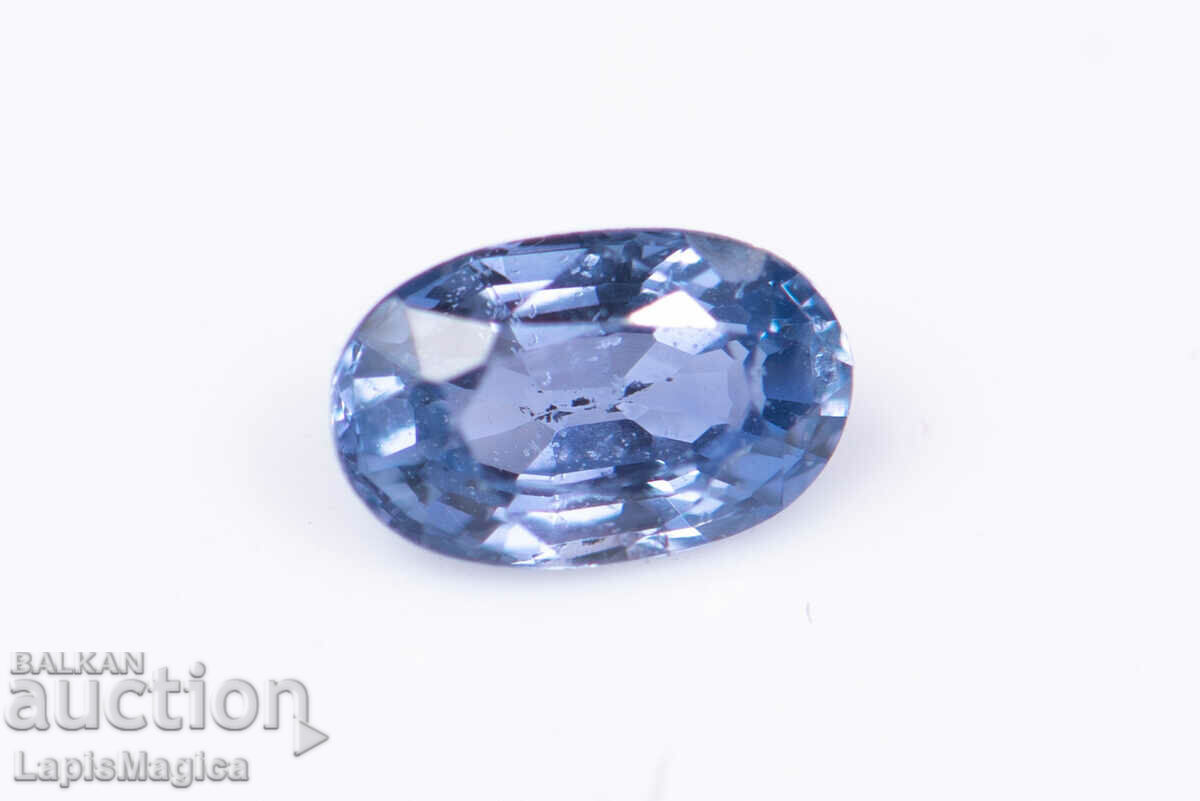 Blue sapphire 0.33ct only heated oval cut