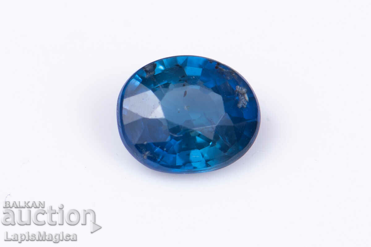 Blue sapphire 0.50ct heated oval cut
