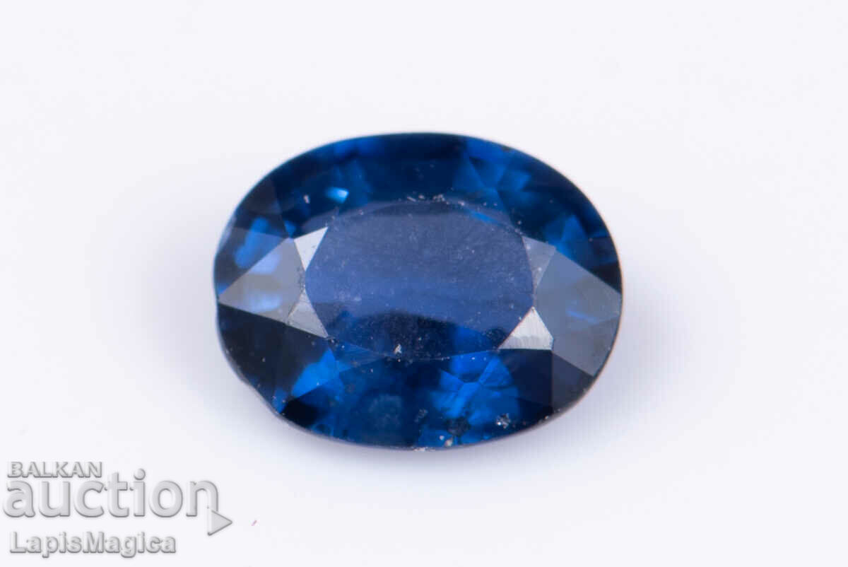 Blue sapphire 0.30ct heated oval cut