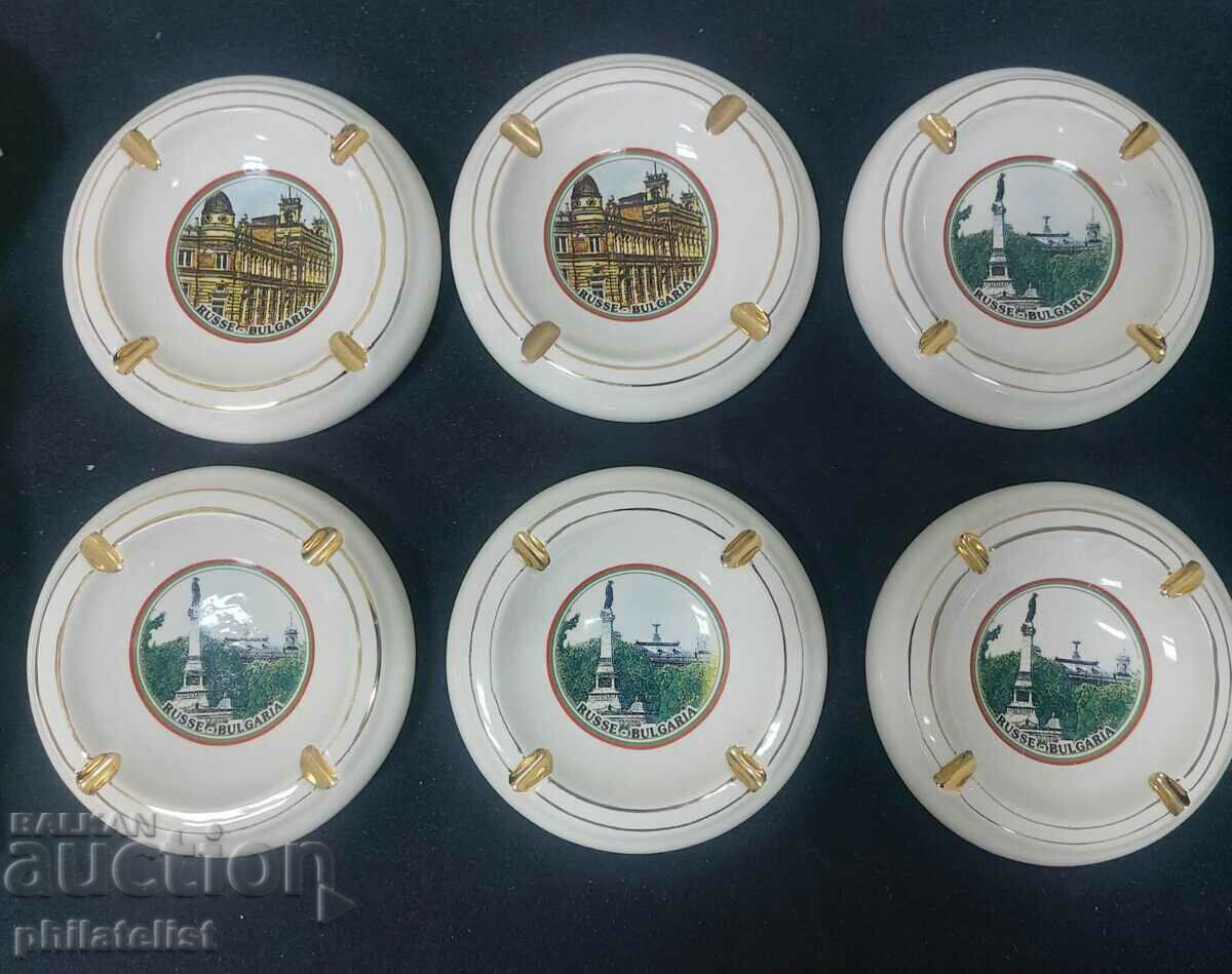 Ashtrays - Ruse - 6 pieces with price 52.00 BGN | € 26.59 Ashtrays - Ruse - 6 pieces with price 52.00 BGN | € 26.59