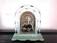 Incredibly Beautiful Silver Plated Icon