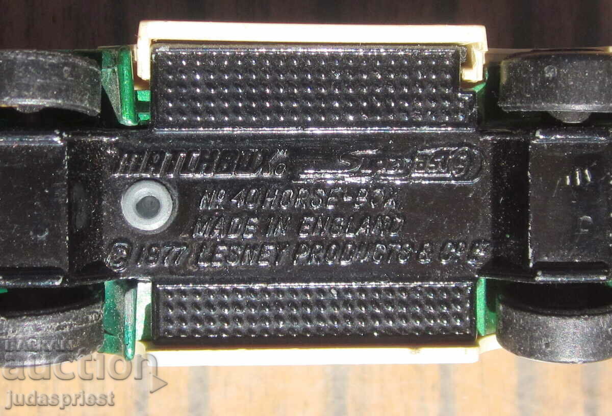 φορτηγό παιχνίδι σπιρτόκουτο φορτηγό άλογο κουτί από το 1977 - 6