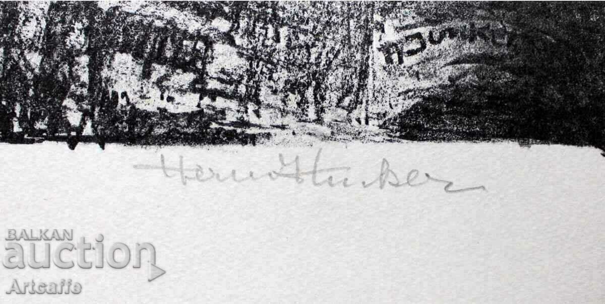 Lithograph Hermann Junker - 6 Lithograph Hermann Junker - 6