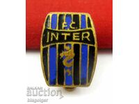 Veche Insigna Fotbal-Inter Milano-E-mail-Buttonniera-Buttonella