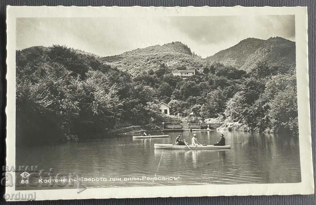 3429 Kingdom of Bulgaria Kostenets Lake near Renaissance Villas 1933