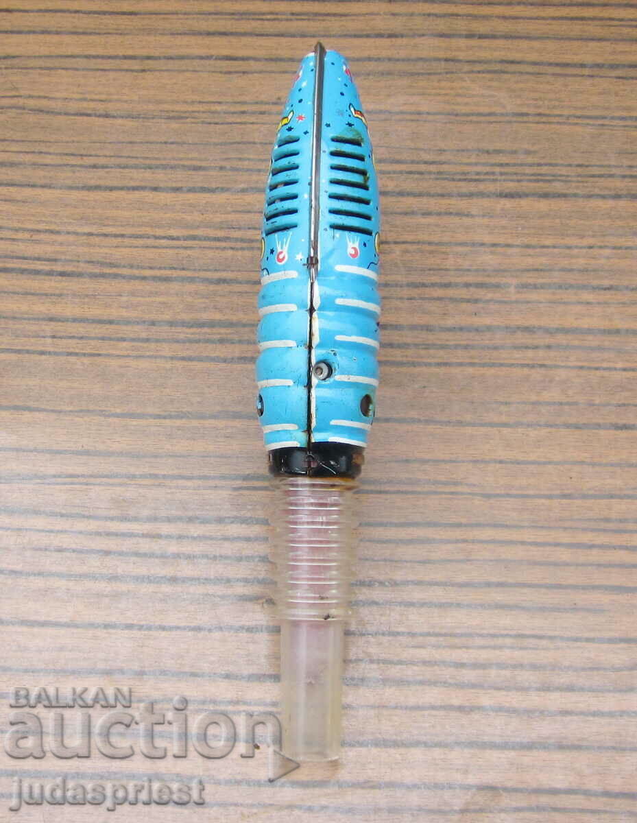 Λαμαρινένιο μηχανικό διαστημικό παιχνίδι blaster σοσιαλιστικό - 6 Λαμαρινένιο μηχανικό διαστημικό παιχνίδι blaster σοσιαλιστικό - 6